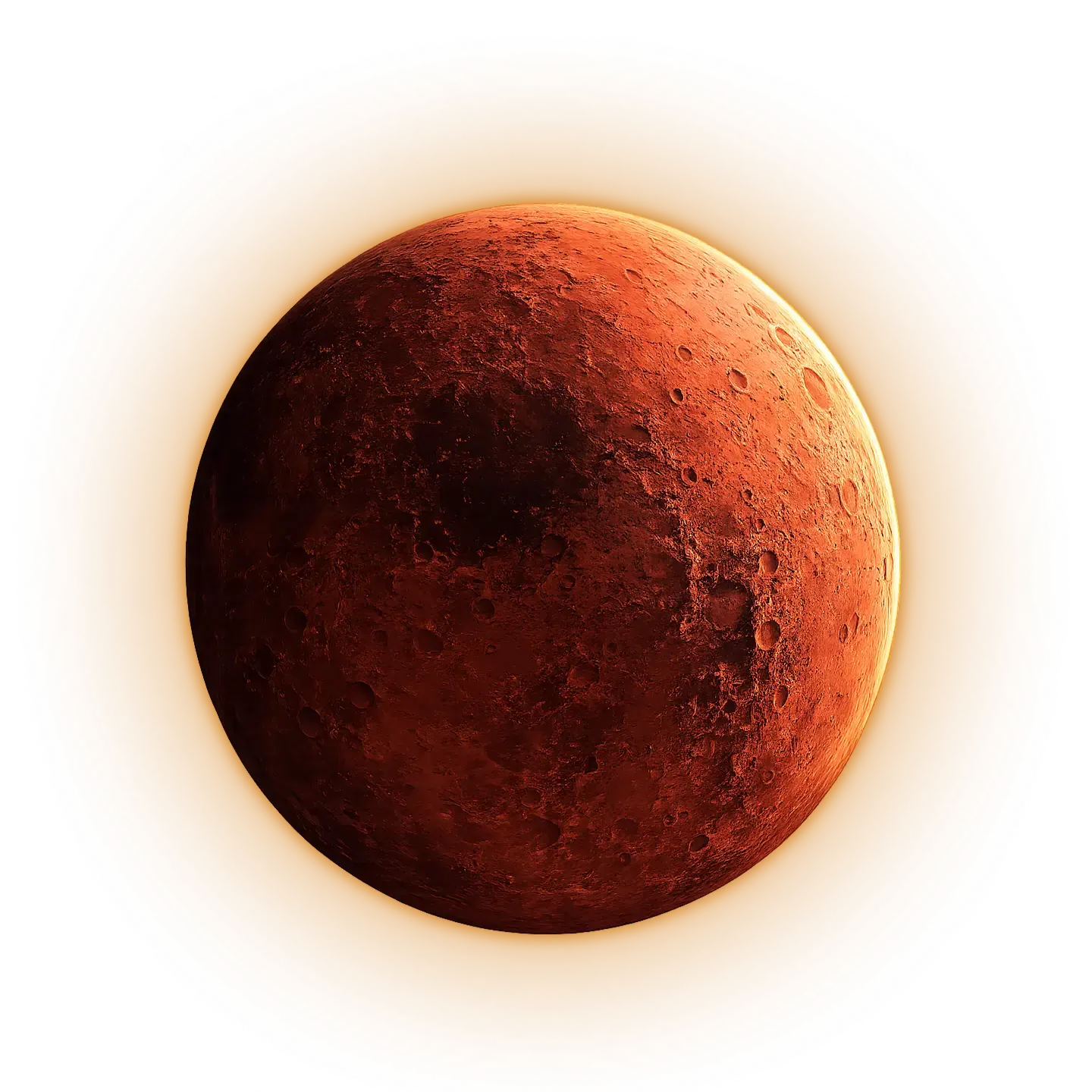 Detailed Mars Planet